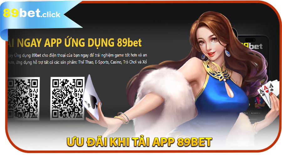 Ưu Đãi Khi Tải App 89BET 1.1.1.1